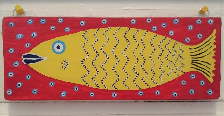 Yellow Fish In The Eyeball Sea by MEO