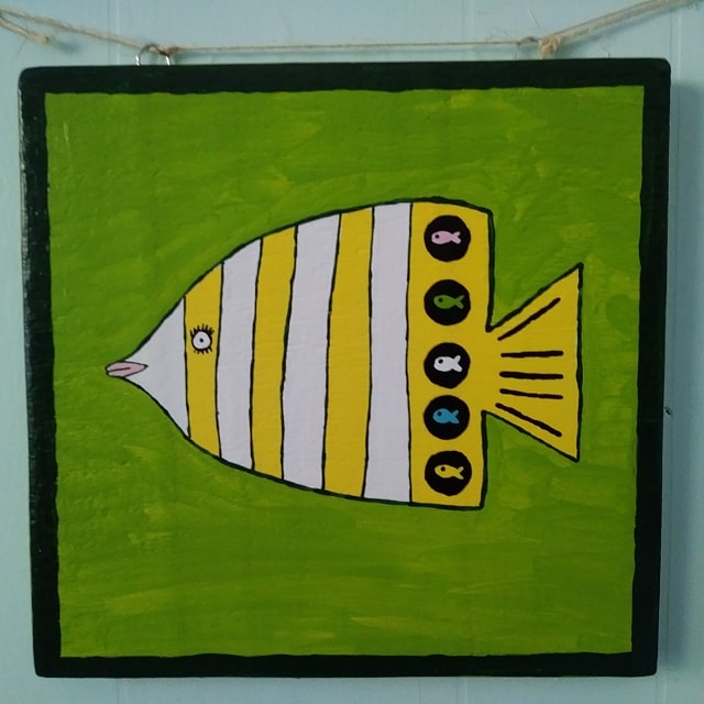 Butterfly Fish, Green Lagoon by MEO